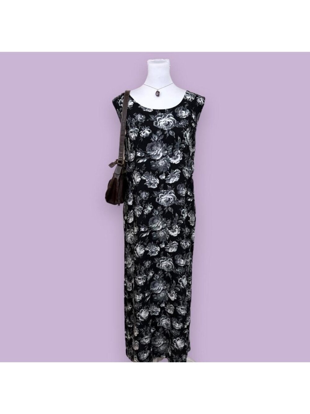 90s floral whimsygoth grunge dress